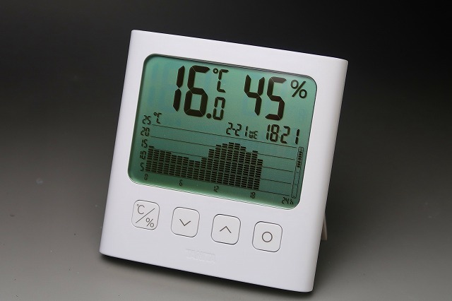 TT-580 グラフ付きデジタル温湿度計 