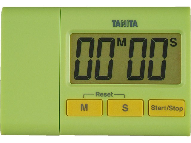 TD-389デジタルタイマー100分計 グリーン スタンド付