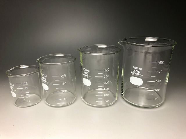 ガラスビーカー