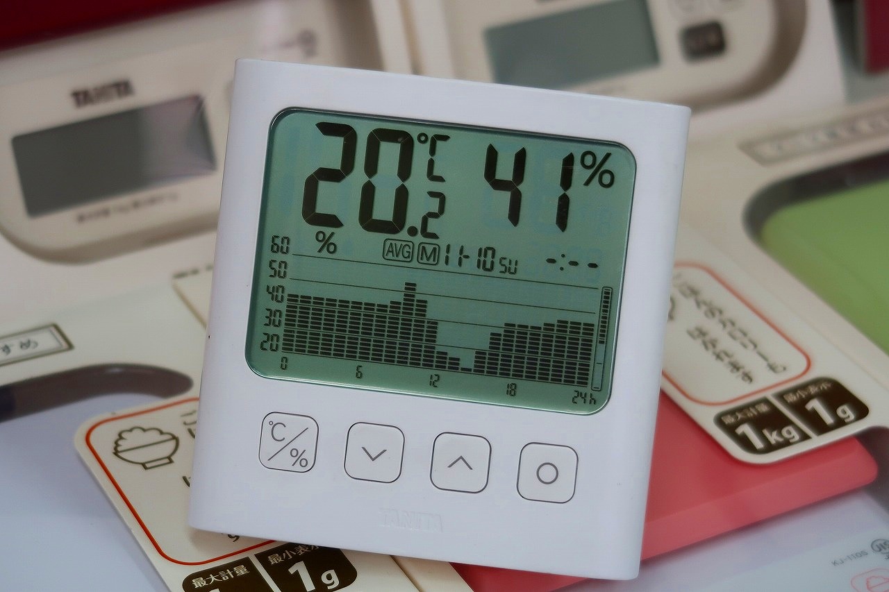 TT-581 グラフ付きデジタル温湿度計 計量器専門店のはかりや